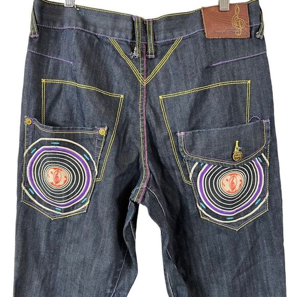 Vintage Songs of Freedom 5 Pocket Jeans - Picture 14 of 16